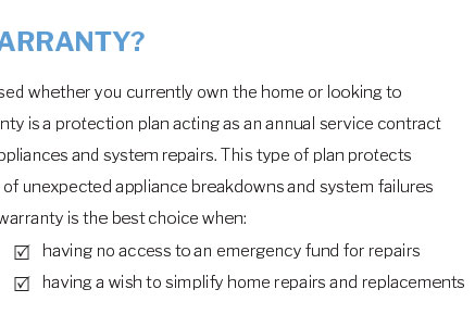 home warranty cost